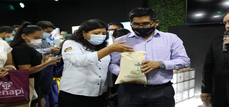 Sedem  participa  en la Expocruz 2021 para reflejar el potencial industrial de las empresas públicas productivas