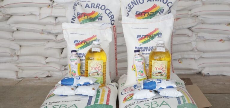 GOBIERNO AMPLIA ENTREGA DE PAQUETE ALIMENTARIO   PARA PERSONAS CON DISCAPACIDAD EN CUMPLIMIENTO AL D.S. Nº 4670 
