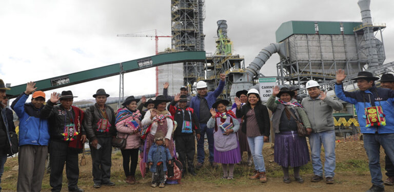 EN INSPECCIÓN VERIFICAN 92% DE AVANCE EN CONSTRUCCIÓN DE LA PLANTA INDUSTRIAL DE CEMENTO EN POTOSÍ