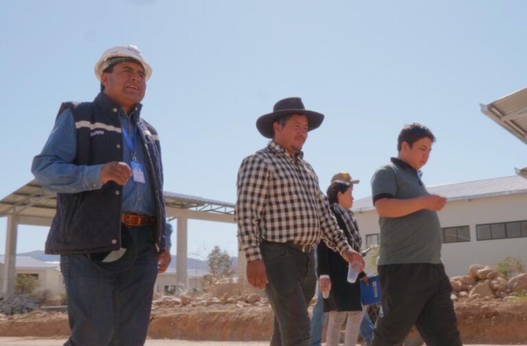 PLANTA DE AGROINSUMOS EN SAN LORENZO TIENE UN AVANCE FÍSICO DE CONSTRUCCIÓN DE MÁS DEL 50%