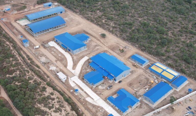 PRESIDENTE LUIS ARCE DESTACA LA IMPLEMENTACIÓN DE LA PLANTA DE BIOINSUMOS EN PAMPAGRANDE QUE TIENE 91,54% DE AVANCE FÍSICO