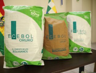 ECEBOL PRESENTA NUEVO EMPAQUE ECOLÓGICO PARA CEMENTO