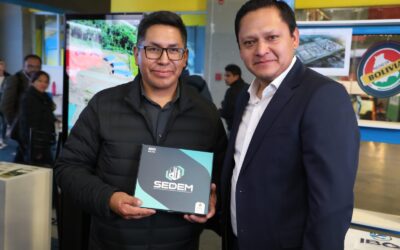 SEDEM INAUGURA SU STAND EN LA PAZ EXPONE CON PRESENCIA PRESIDENCIAL Y LIDERAZGO PRODUCTIVO