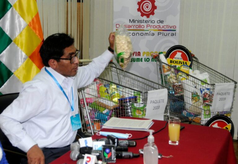 Detectan sobreprecios en productos del subsidio prenatal y de lactancia distribuidos en el gobierno de facto de Áñez