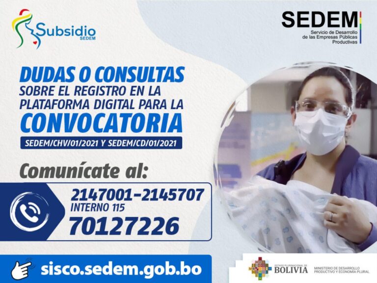 Consultas para el llenado y cargado del Formulario Digital para Convocatoria de Provisión y Distribución de Productos SUBSIDIO 2021