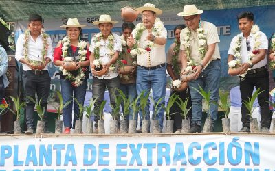 SAN BORJA: CON UNA INVERSIÓN DE MÁS DE BS 164 MILLONES ARRANCÓ LA CONSTRUCCIÓN DE PLANTA QUE PRODUCIRÁ MATERIA PRIMA PARA BIODIESEL