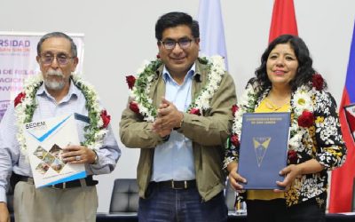 SEDEM Y UNIVERSIDAD MAYOR DE SAN SIMÓN FIRMAN CONVENIO PARA PASANTÍAS Y TRABAJOS DIRIGIDOS EN EMPRESAS PÚBLICAS