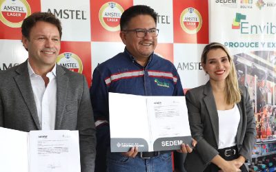 ENVIBOL PROVEERÁ A LA EMPRESA BEBIDAS BOLIVIANAS BBO BOTELLAS CERVECERAS Y OBTENDRÁ INGRESOS POR MÁS DE 2,4 MILLONES