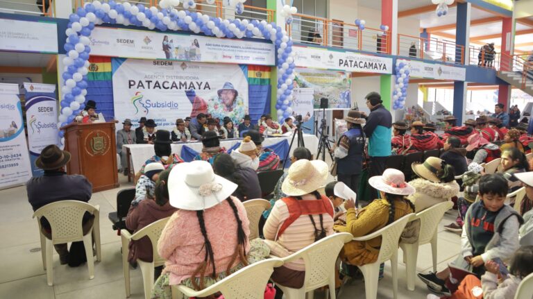 NUEVA AGENCIA DISTRIBUIDORA DEL SUBSIDIO EN PATACAMAYA BRINDARÁ MAYOR COMODIDAD A LAS MADRES BENEFICIARIAS