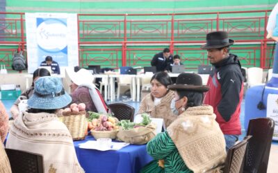 Más de 500 productores participaron de la Rueda de Negocios del Subsidio en La Paz