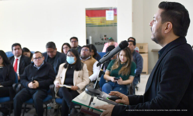 RENDICIÓN PÚBLICA DE CUENTAS FINAL 2025: SEDEM EXPONE PROYECTOS PARALIZADOS, BAJA EJECUCIÓN Y MARCA UN GIRO HACIA LA EFICIENCIA PRODUCTIVA